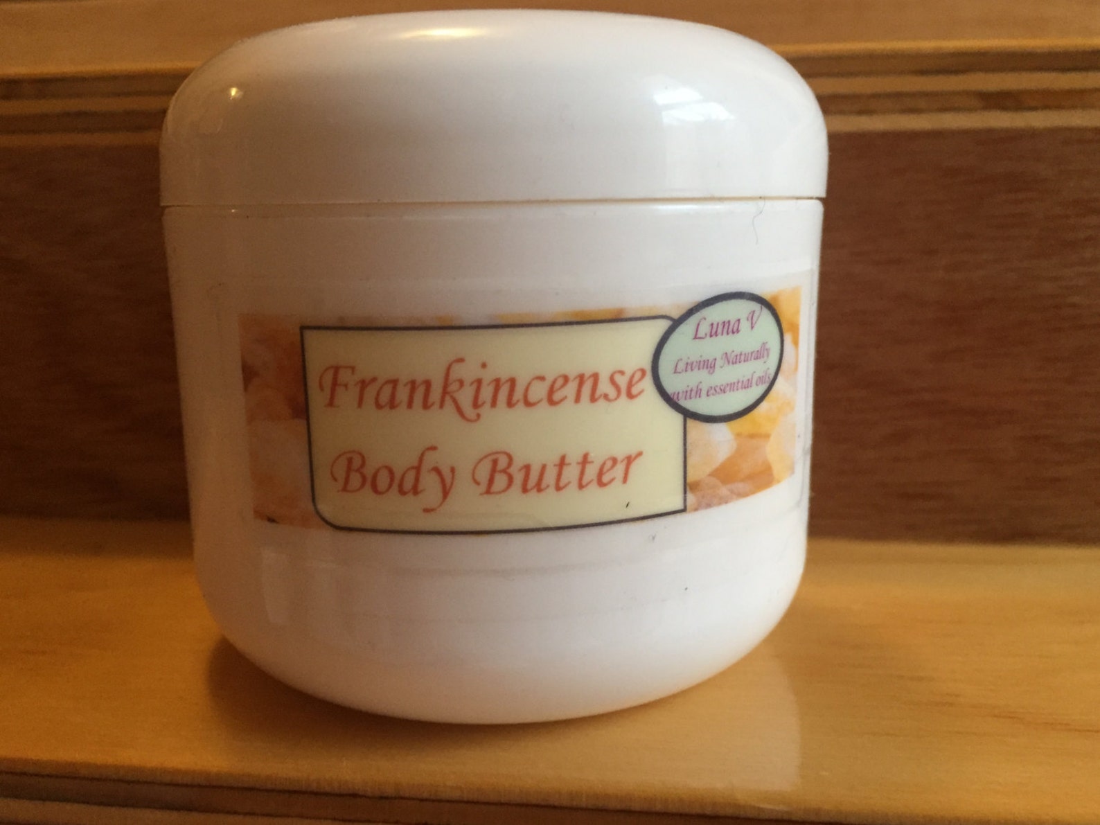 Organic Body Butter With Essential Oils Etsy