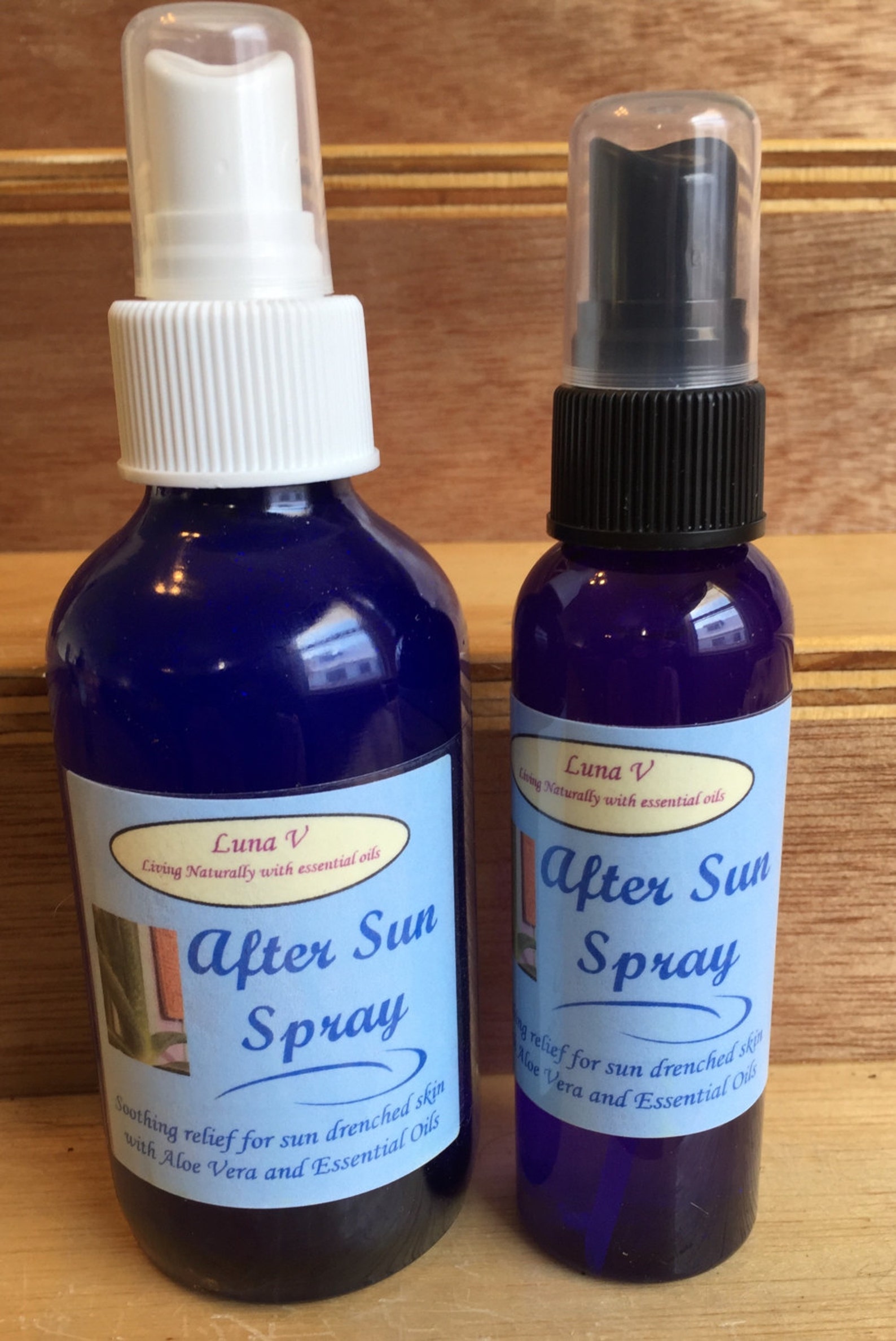 Organic After Sun Spray With Essential Oils Etsy