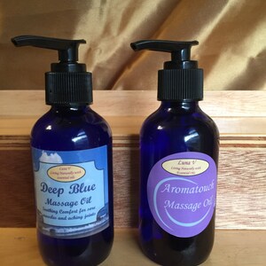 Organic Massage Oil with Essential Oils