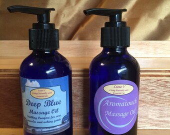 Organic Massage Oil with Essential Oils