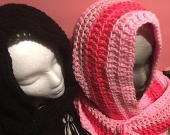 Wednesday   Black  snood or pink snood
