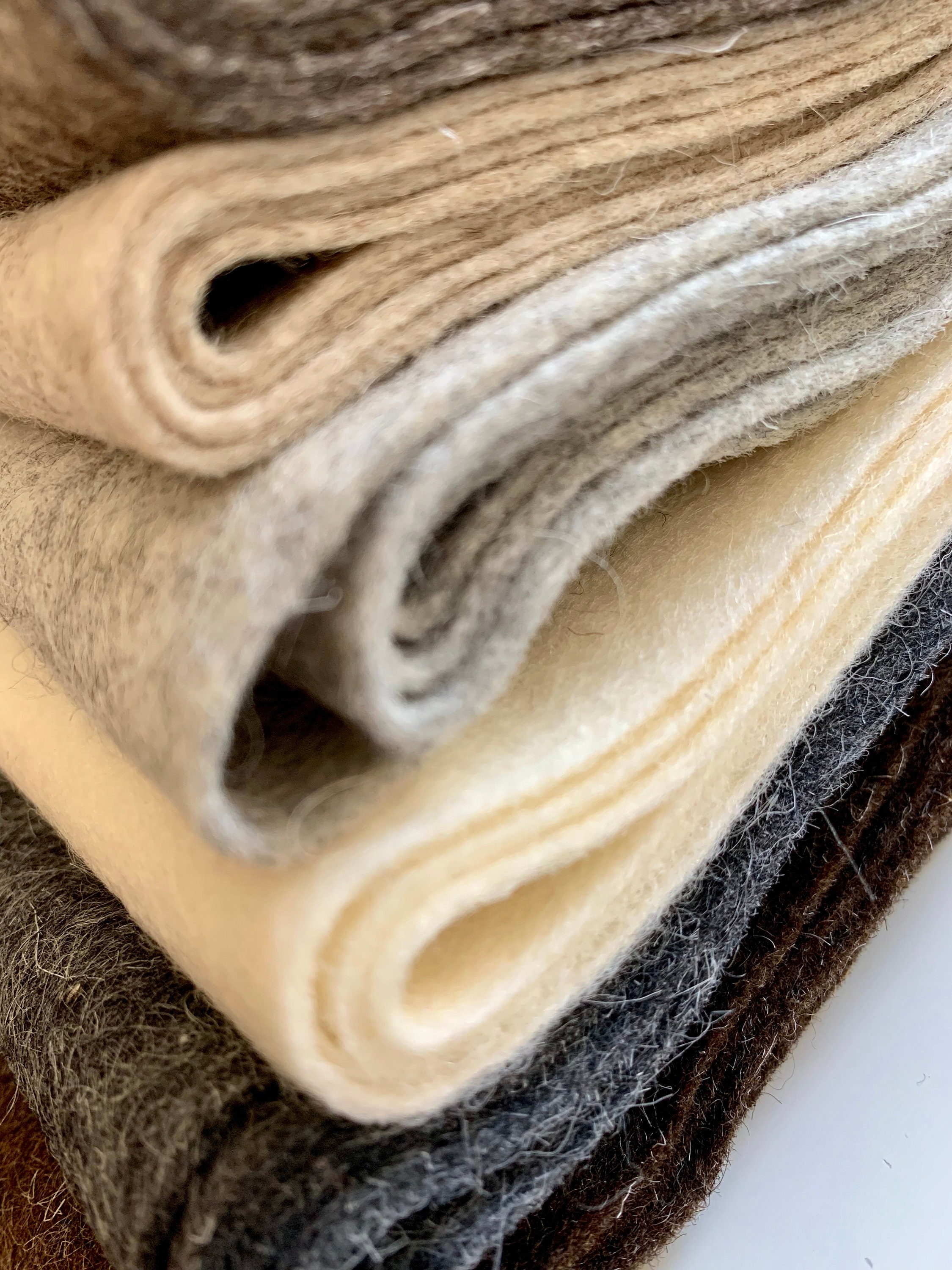 Wool Felt Sheets (Natural)– Woodlark