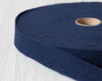 Extra fine merino wool Pre-Felt Gray Storm Extra Fine Merino Wool Prefelt Ribbon Soft Fruit 19 micron 4 wide 10 cm
