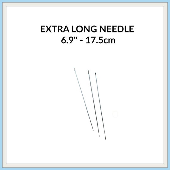 Heavy Duty 6 long Leather Needle - by Tedd Cash