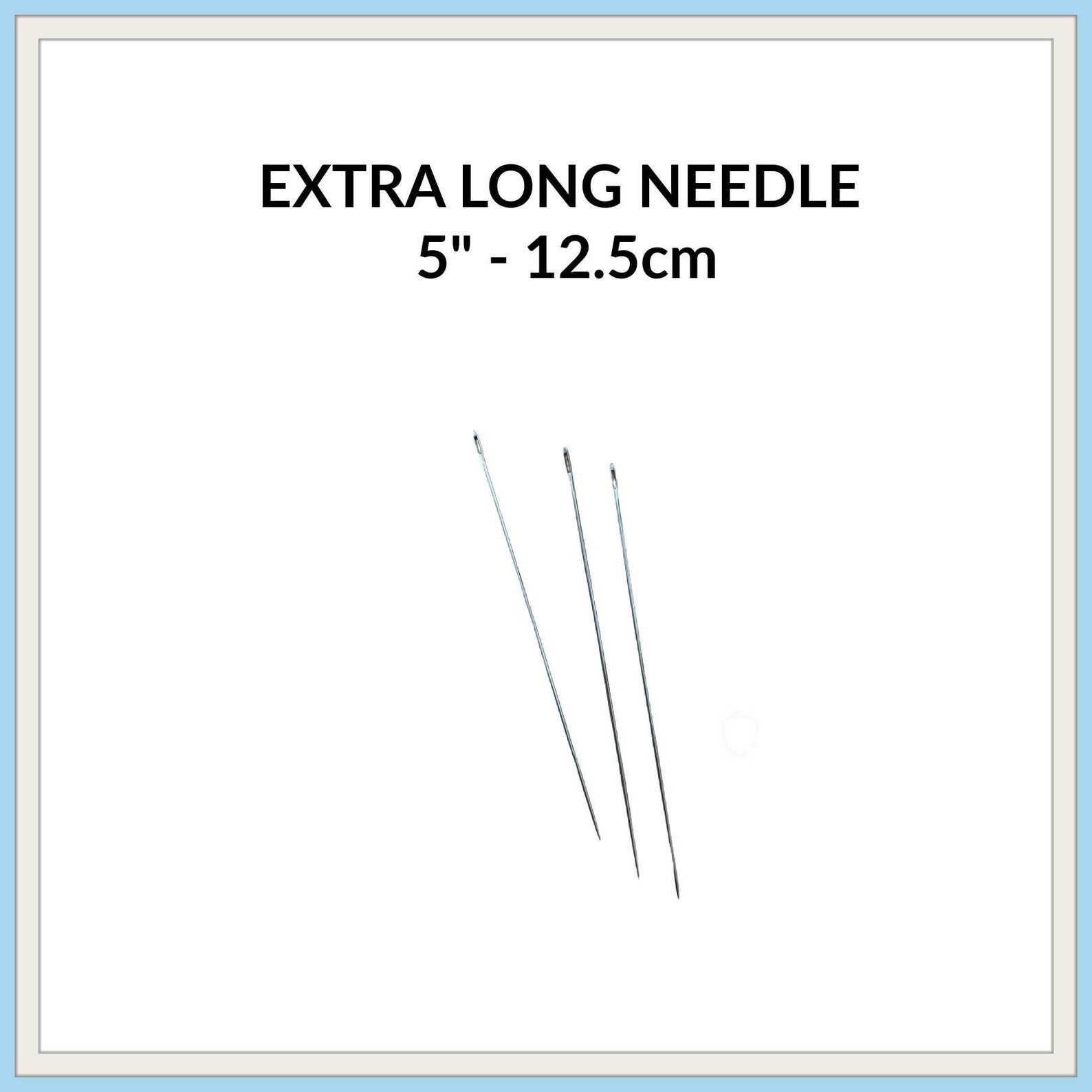 Extra Long Needle 5 // 12.5 Cm Long Sewing Needle // Etsy