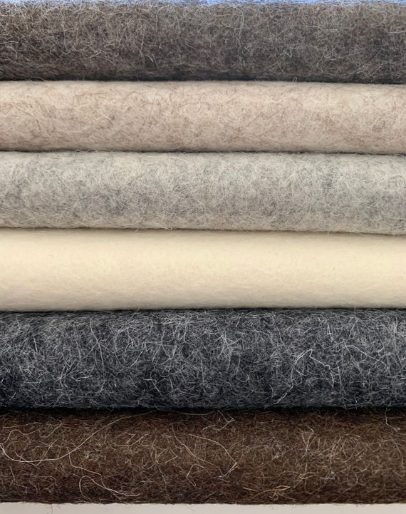  100% Wool Craft Felt - 14 Sheet Package - from