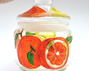 lemon tea coffee sugar canisters