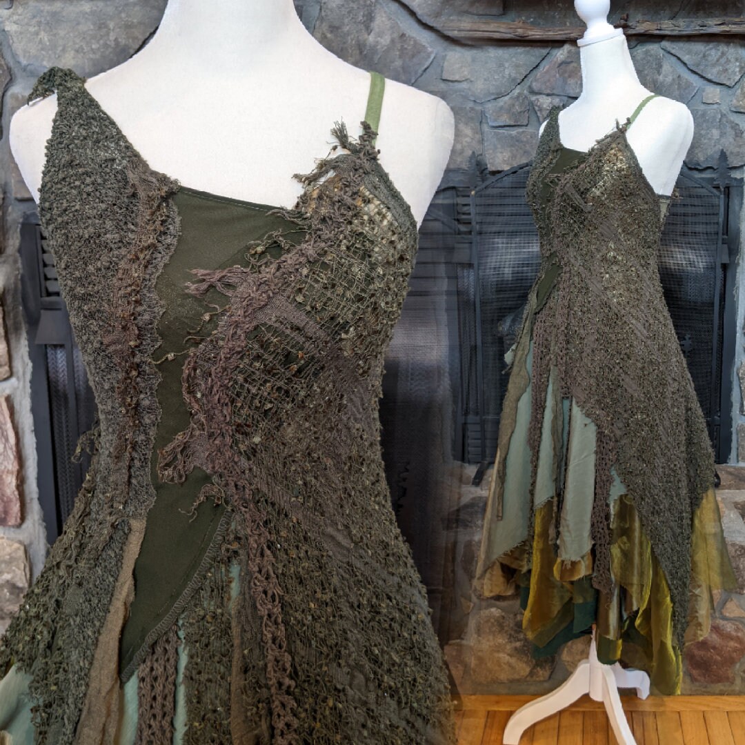 Women's Woodland or Swamp Fairy Dress Green Adult Fairy Costume Renn Faire  Festival Special Occasion Event Dress - Etsy