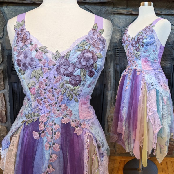 Women's Spring Fairy Dress Adult Fairy Costume Renn Faire Festival Special Occasion or Event Dress