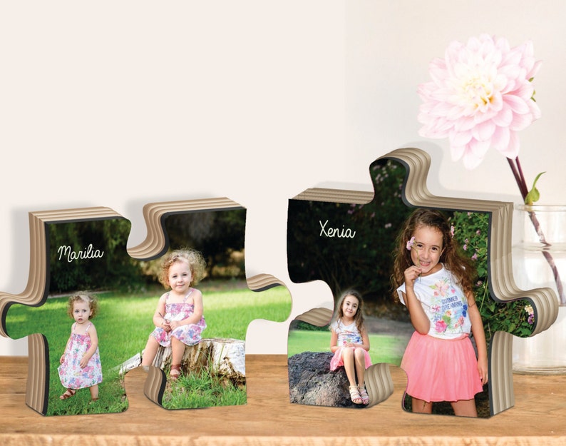 photos on wood personalised puzzle wooden puzzle xmas gift baby photo frame Family gift Picture on Wood Custom Photo Frame