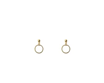 ピアス VINTAGE HOLLYWOOD Smooth Volume Earrings 5BNY507 C LUXE by Claire's Silver-tone Titanium Cubic Zirconia