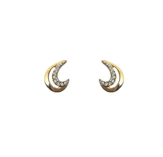 ■VINTAGE HOLLYWOOD■ Clear Bubble Earrings VH2336EA012B Vintage Signed BSK Gold Tone Faux Pearl Clip on Earrings - Etsy