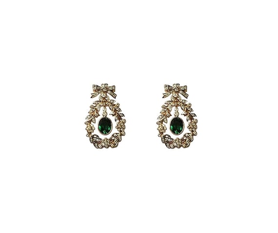 Vintage 1980's Georgian Antique Style 18ct Gold Plated Faux