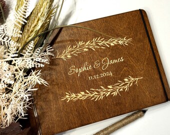 Custom Guest Book Guest Signs Book Wedding Album Wedding Guest Book Wedding Photobook Album Well Wishes Album