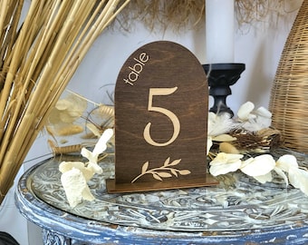 Wedding Table Numbers Arch Rustic Table Numbers Wedding Centerpiece Decor Wood Table Numbers Wedding Guest Plan Wooden Table Signs Boho