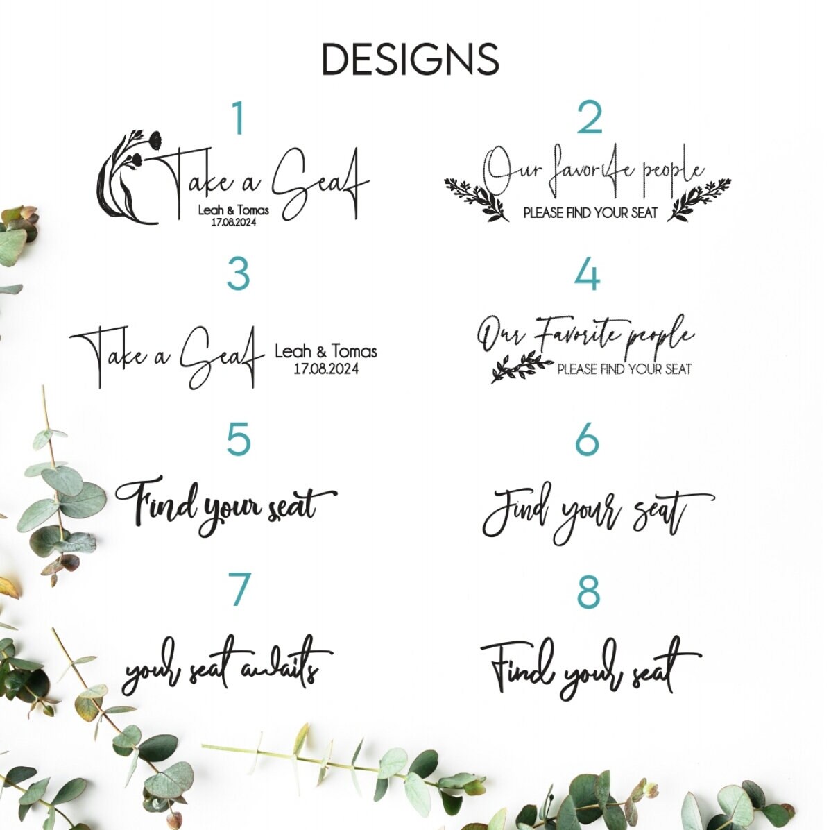 Aazon.co: Stofinity Wedding Seating Chart Board Display For Wedding