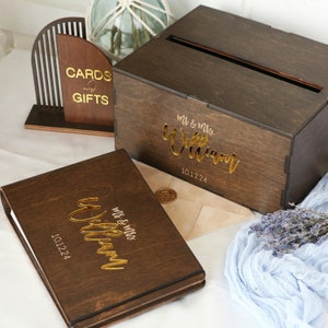 Wedding Card Box Wedding Gift Box Wood Card Box Wedding Money Box Wedding Gift Box Wedding Keepsake Box Modern Card Box Wedding Envelope Box