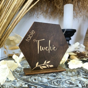 Bruiloft tafelnummers Boho tafelnummers Houten tafelnummers Tafeldecor Bruiden douche tafelnummers Bruiloft tafelborden Bruiloft Decor
