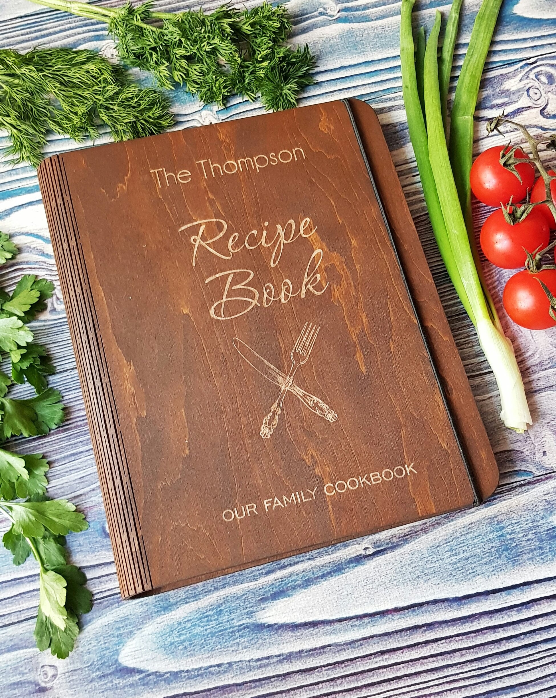 Family Recipe Book Kit