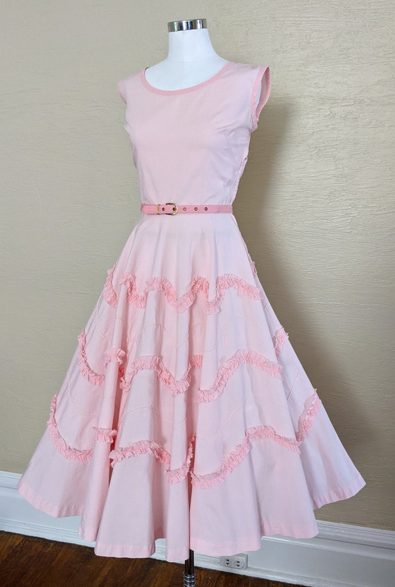 Vintage 1950s Dress - 50s Dress - 50s Sundress - C