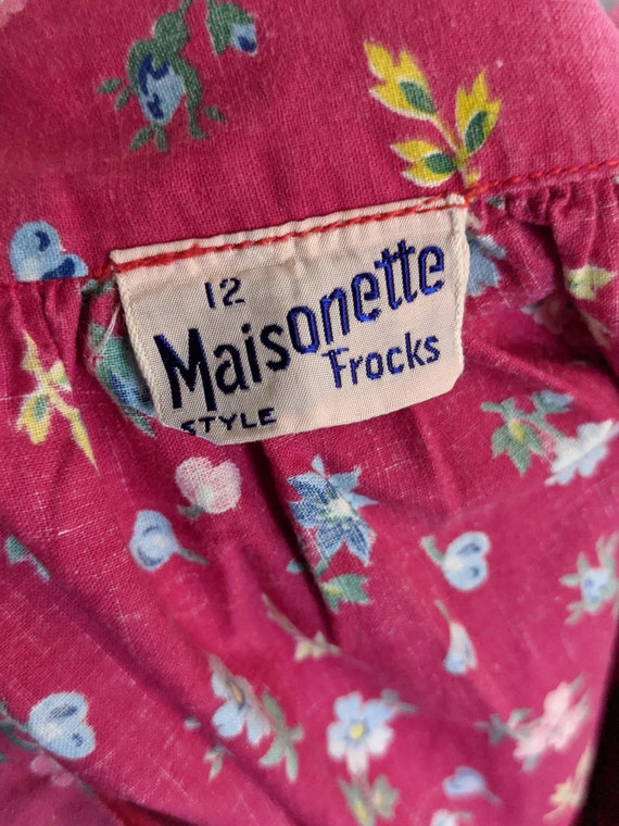 Rosies and Posies! Darling 1940s 1950s Border Pri… - image 4