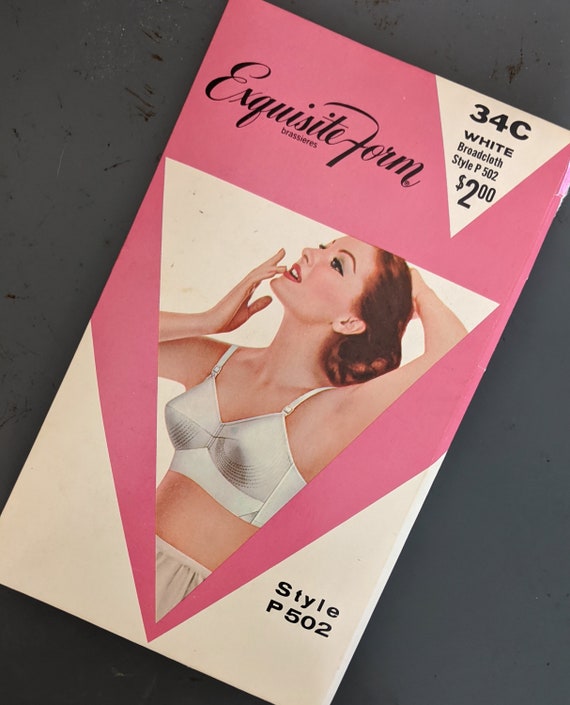 In Fine Form! 1960s Deadstock Cotton Bullet Bra -