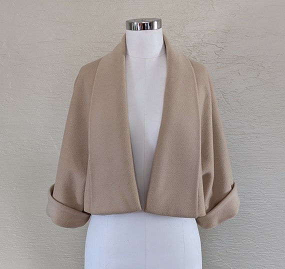 Toasty Topper! 1950s Bolero Jacket - 50s Jacket -
