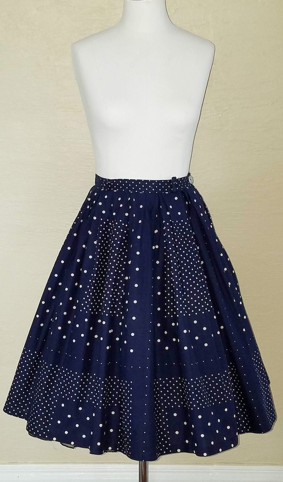 Op Art Opulence - 50s Skirt - Novelty Print Skirt 