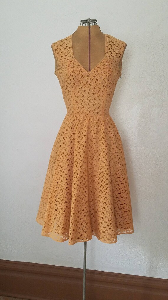 1940s Dress - 40s dress - 40s Lace Dress - 40s Swi