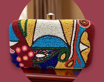 Designer viral beaded bag made in India