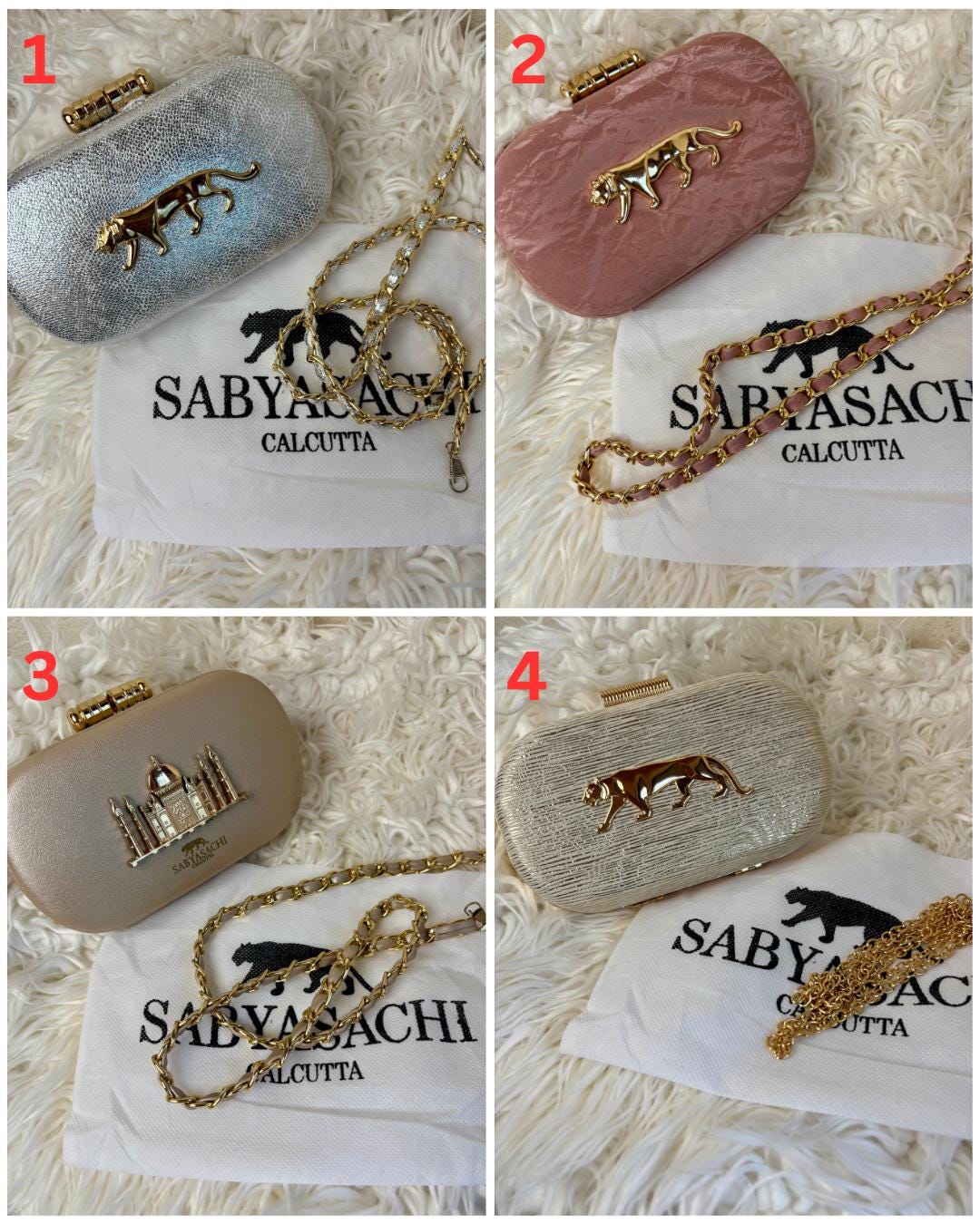 Sabyasachi Inspired Clutch- 30 colors/styles