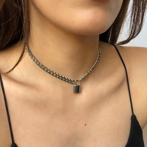 Yungblud sale padlock necklace