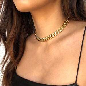Gold Choker - Etsy Australia