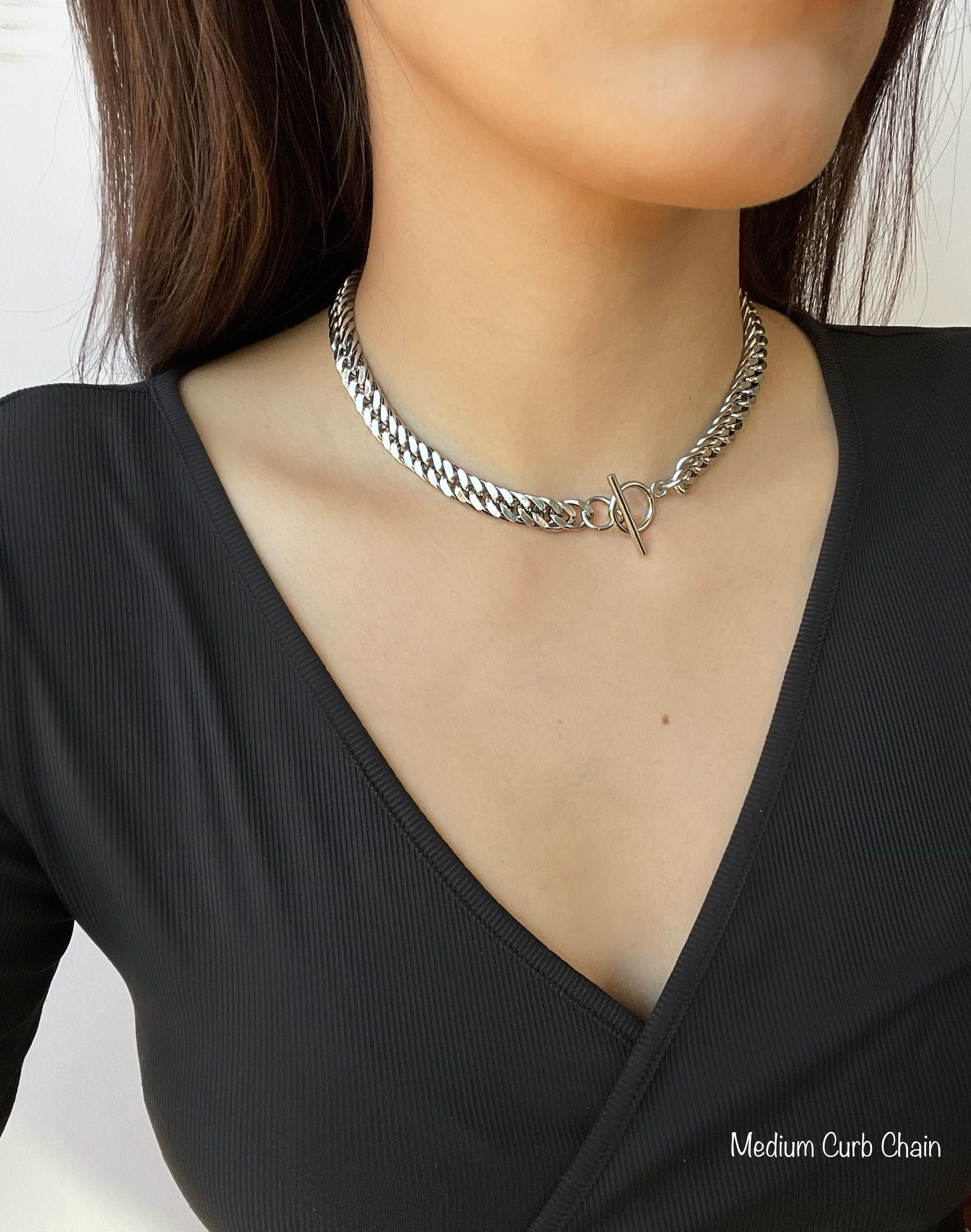 Variety Toggle Closure Necklaces / Stainless Steel Chains