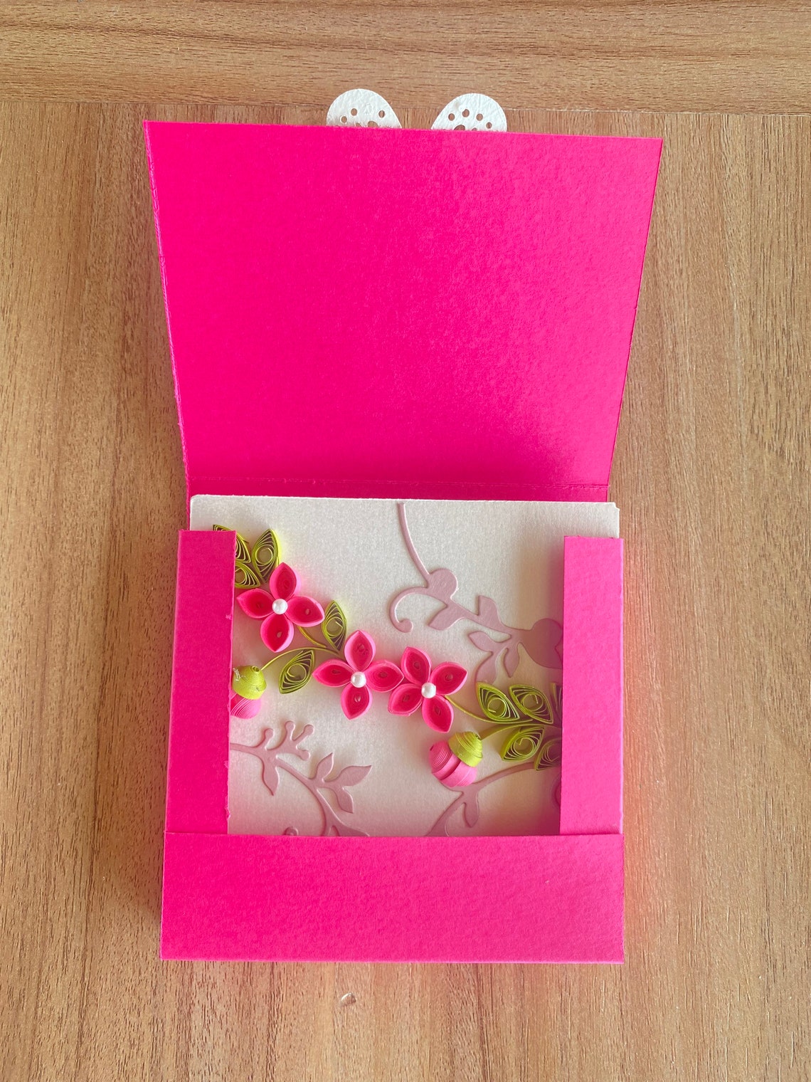 Set of 3 Quilling Blank Card Set With Boxed Envelopes Etsy
