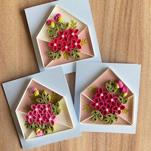 Lot de 3 cartes de correspondance de Noël avec enveloppe en boîte, cartes de Noël piquantes pour amis, paquet de cartes vierges, papeterie des fêtes, cartes