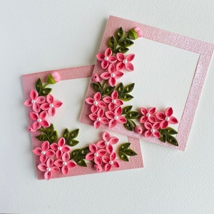 Set of 3 Christmas Blank Stationery Cards with Boxed Envelopes, Size 4x4.5 inches