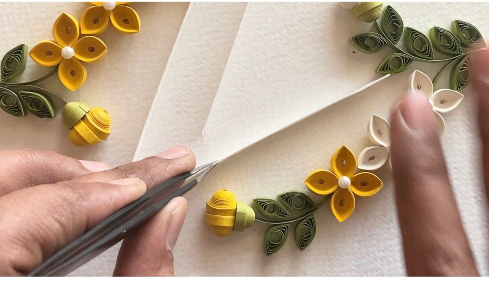 Quilling Video Digital Download Learning of Initial M How to Etsy