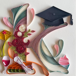 Tarjeta de felicitación de graduación personalizada con sobre en caja, 8 x 8 pulgadas, tarjeta del día de graduación, tarjeta de celebración de graduación
