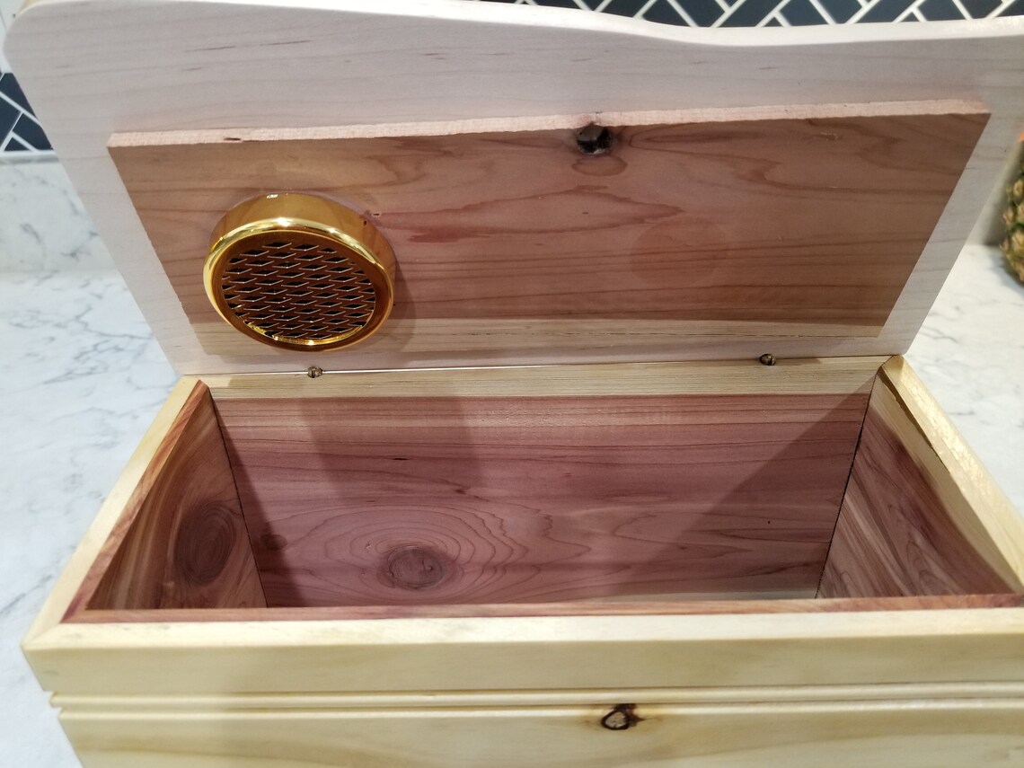 Humidor made from reclaimed wood Etsy