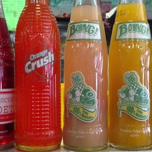 Bunte Soda in Mexiko-Stadt - gerahmt Foto
