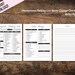 Printable Wedding Planner Customizable Black and White - Etsy