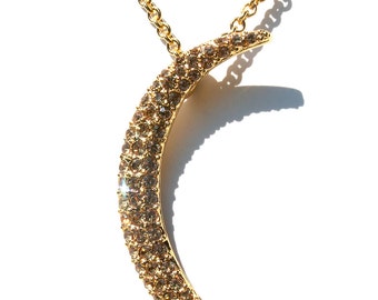 Sex and the City Inspired Moon Necklace 
