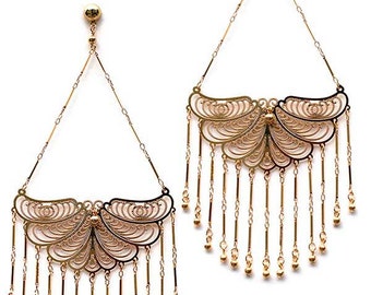 Edie Sedgwick Inspired Butterfly earrings  Factory Girl