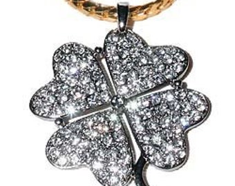 Sex and the City Inspired Clover Necklace