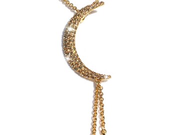 Moon Necklace Carrie Bradshaw - Etsy UK