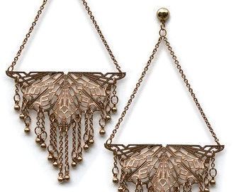 Original Butterfly earrings from the movie Factory Girl