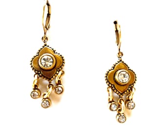 Cotillion Crystal Stone earrings