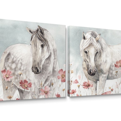 Horse Heart Wall Art Etsy