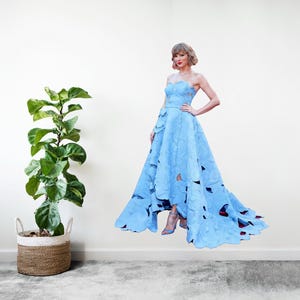 Star Singer Taylor Life Size Wall Decal Sticker